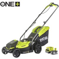 Ryobi 18 V ONE+ Akku-Rasenmäher RLM18X33B40, 33 cm, 1x 4,0 Ah Akku und Ladegerät von Ryobi