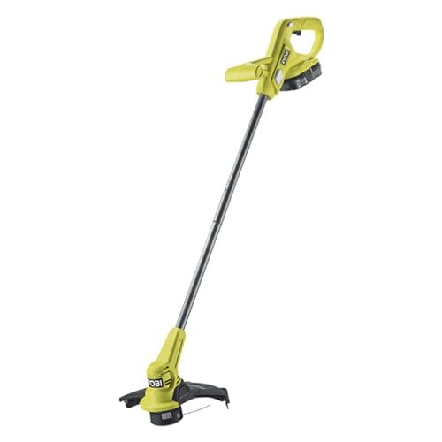 Ryobi 18 V ONE+ Akku-Rasentrimmer RY18LT23A-0 (Schnittbreite 23 cm, Schneidfaden-Dicke 1,6 mm, EasyEdge für Wechsel zwischen Kanten- und Trimmmodus, inkl. 1 x Fadenspule, ohne Akku & Ladegerät) von Ryobi