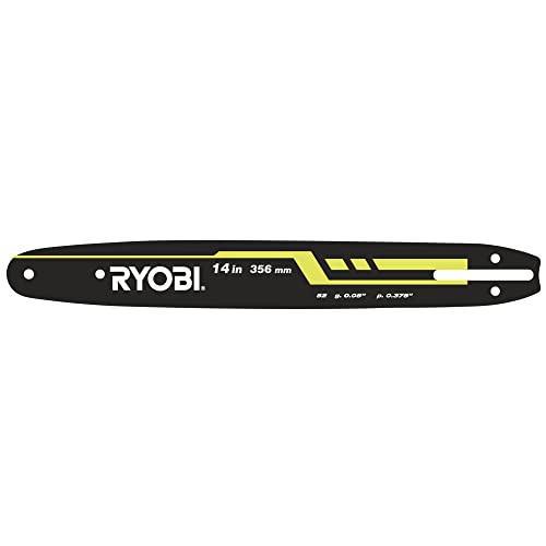 Ryobi 5132002782 Kettensägenschwert, Schwertlänge 35 cm, Farbe schwarz, für die Kettensäge RCS1835-RAC247 von Ryobi