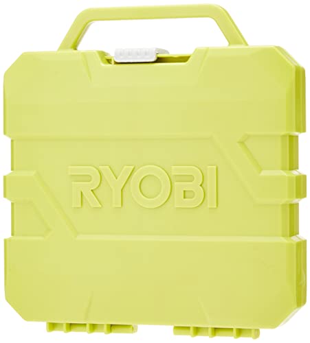 RYOBI 127-teiliges Bit- und Bohrerset RAK127DDSD (119 Schraubendreher-Bits, 7 nicht-magnetische Mutterndreher, 1 magnetischer Bit-Halter) von Ryobi