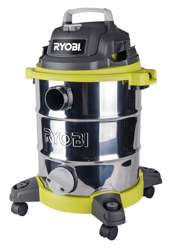 Ryobi 1500W Nass- und Trockensauger RVC-1530IPT-G (Tankvolumen 30l, Schlauchlänge 3,5m, Saugleistung 140mbar, Ansaugung 20kpa) von Ryobi