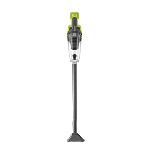 RYOBI 18 V ONE+ Akku-Handstaubsauger RHV18F-0 (1.450 l/min Luftstrom, 600-ml-Staubbehälter, Air Watts 34, ohne Akku und Ladegerät), Grün von Ryobi