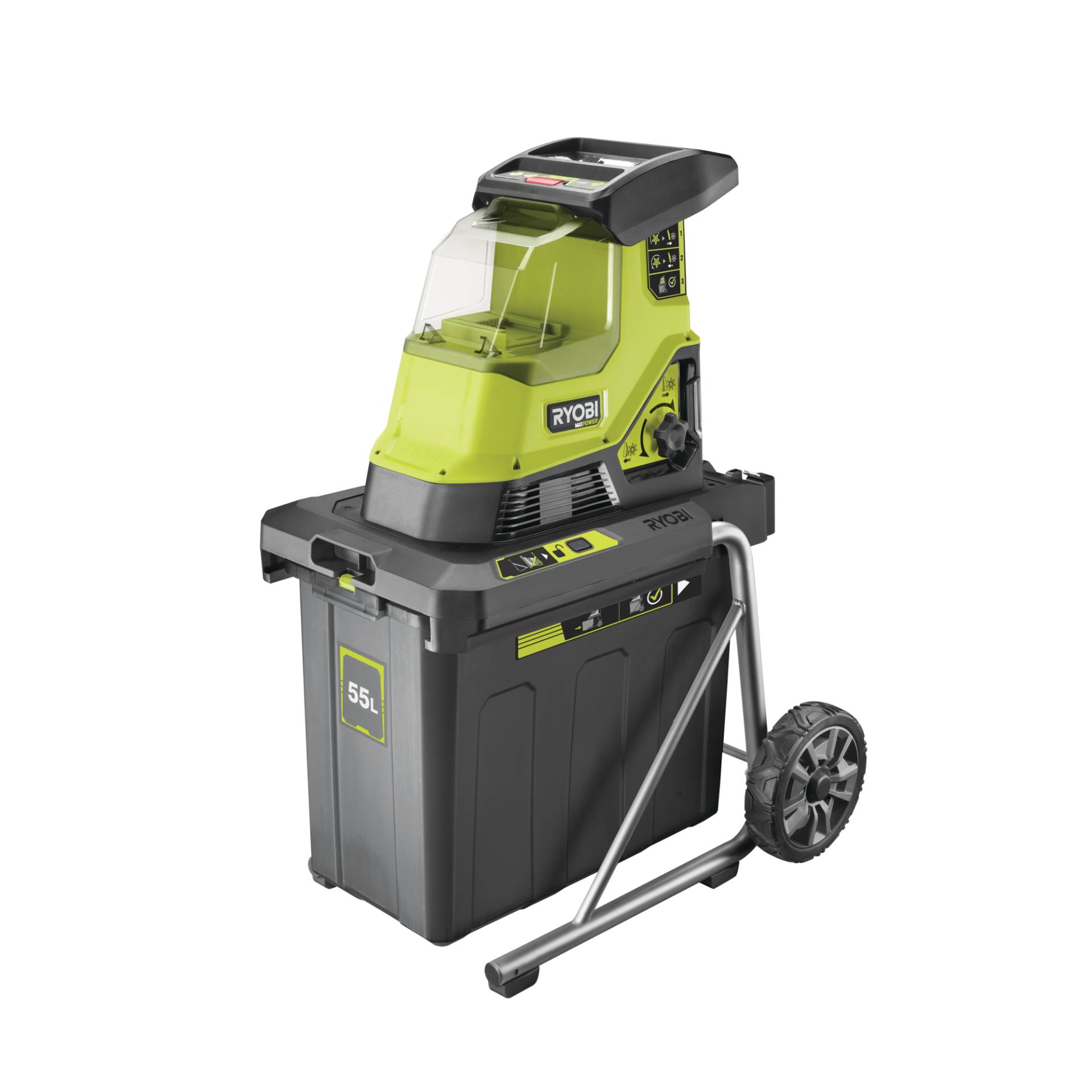 Ryobi Akku-Häcksler 'Max Power RY36SHX40-0 36 V brushless' 40 mm, ohne Akku Ryobi Akku-Häcksler 'Max Power RY36SHX40-0 36 V brushless' 40 mm, ohne Akku von Ryobi