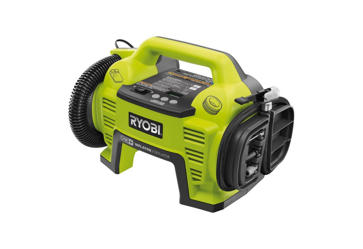 Ryobi Akku-Handkompressor Ryobo Kompressor R18I-0 ohne Akku und Ladegerät, 10,3 Bar von Ryobi