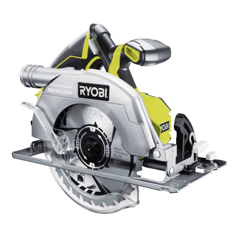 Ryobi Akku-Handkreissäge 'ONE+ Brushless R18CS7-0' 18 V ohne Akku, Ø 185 mm von Ryobi