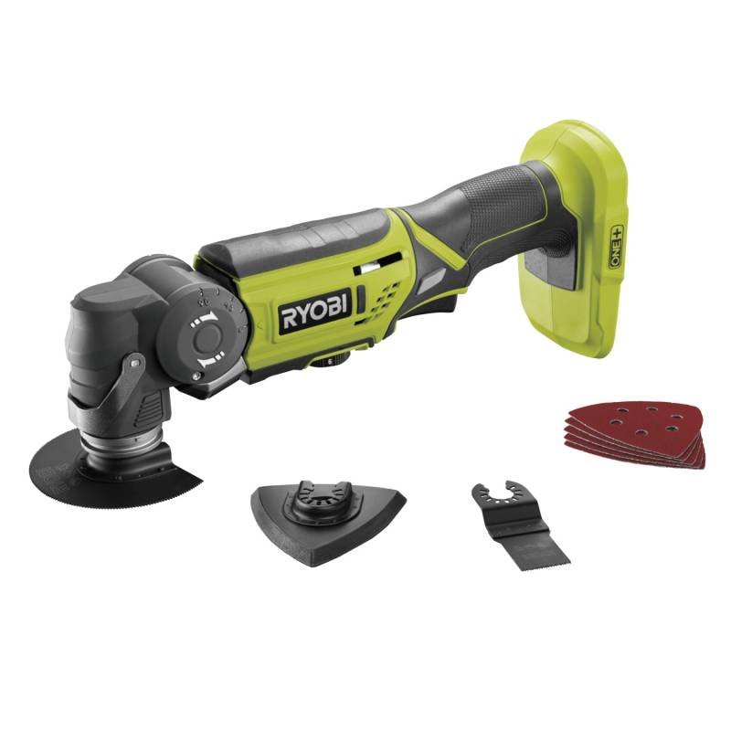 Ryobi Akku-Multitool One+ R18MT-0 Verstellbarer Kopf 18 V von Ryobi