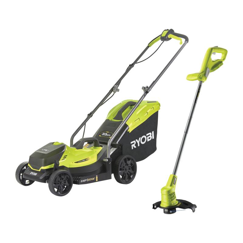 Ryobi Akku-Rasenmäher und -trimmer 'RLM1833BLT1825M' 18 V mit Akku, bis 250 m² von Ryobi