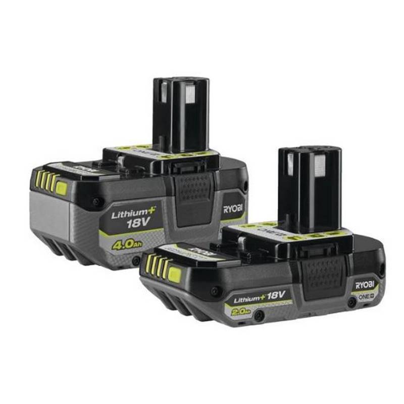 Ryobi Akku-Set 'RB18242X' 18 V 4 Ah & 2 Ah von Ryobi