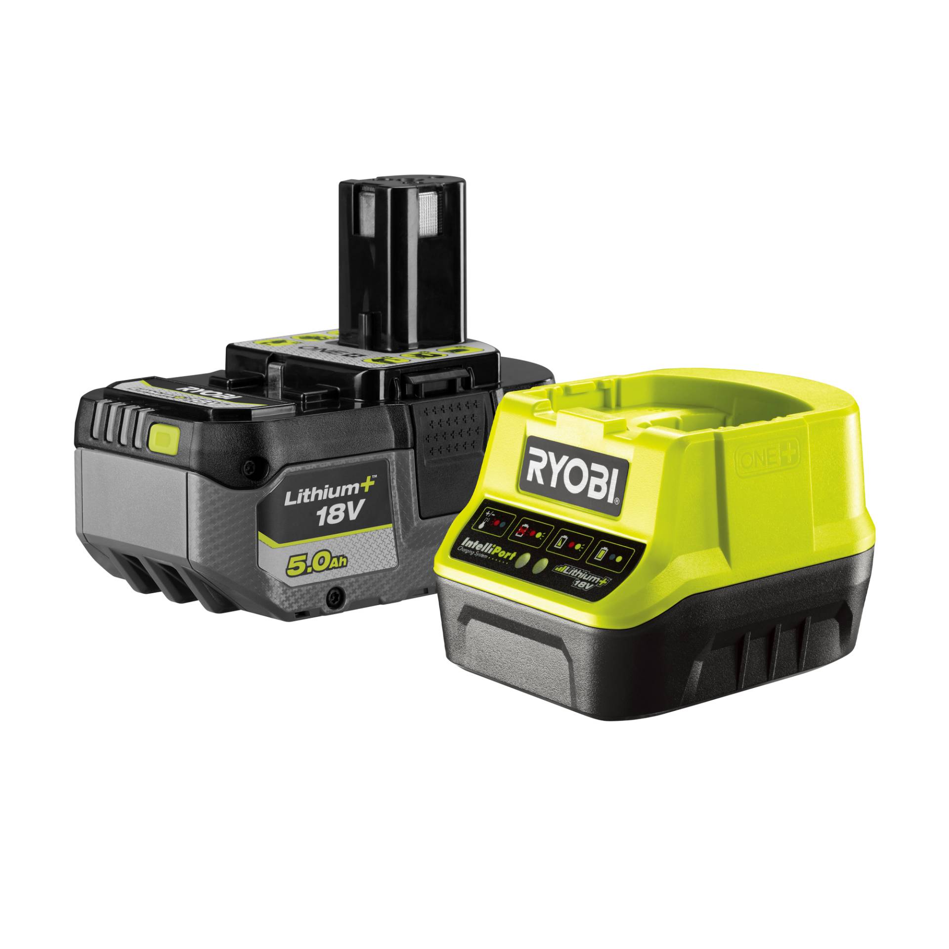 Ryobi Akku-Starter-Set 'ONE+ HP RC18120-150X' 18 V 5,0 Ah mit Akku und Ladegerät Ryobi Akku-Starter-Set 'ONE+ HP RC18120-150X' 18 V 5,0 Ah mit Akku und Ladegerät von Ryobi