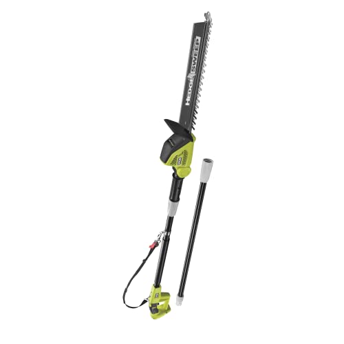 RYOBI 18V ONE+ Akku-Teleskop-Heckenschere OPT1845 (Messerlänge 45cm, 18mm Schnittstärke, 135° abwinkelbarer Schneidkopf, Schnittgeschwindigkeit 1350U/min, ohne Akku und Ladegerät) von Ryobi