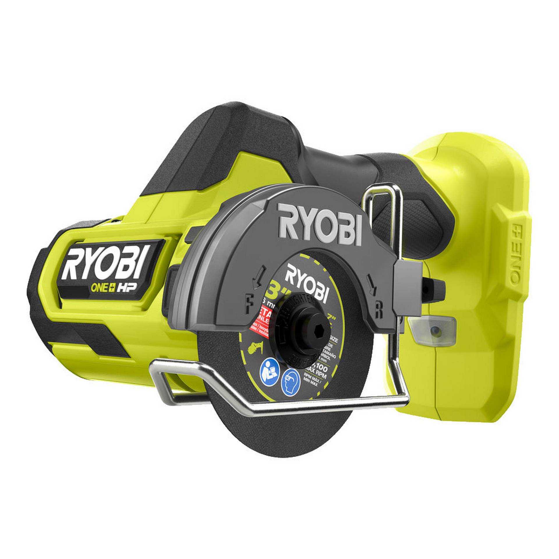 Ryobi Akku-Trennschleifer 'ONE+ HP Brushless RCT18C-0' 18 V ohne Akku, Schleiftellergröße Ø 76 mm Ryobi Akku-Trennschleifer 'ONE+ HP Brushless RCT18C-0' 18 V ohne Akku, Schleiftellergröße Ø 76 mm von Ryobi