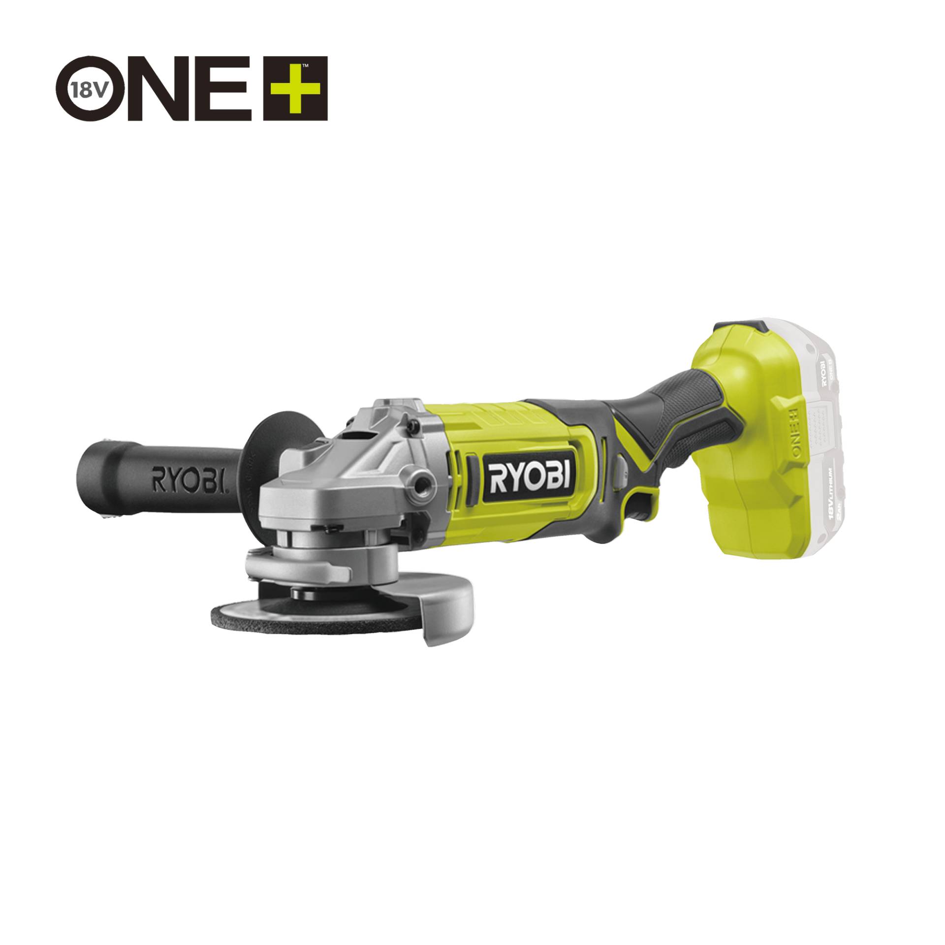 Ryobi Akku-Winkelschleifer 'RAG18125-0 18 V ONE+' ohne Akku und Ladegerät Ryobi Akku-Winkelschleifer 'RAG18125-0 18 V ONE+' ohne Akku und Ladegerät von Ryobi