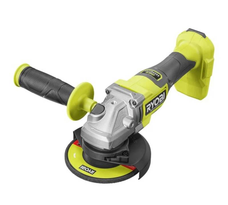 Ryobi Akku-Winkelschleifer RYOBI 18 V ONE+ Brushless Akku-Winkelschleifer RAG18BL-0 ⌀125mm von Ryobi