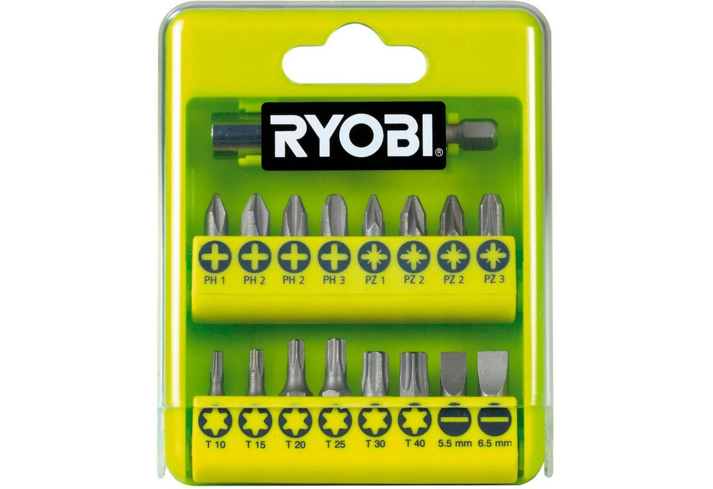Ryobi Multitool Bitset RAK17SD, 17-teilig von Ryobi