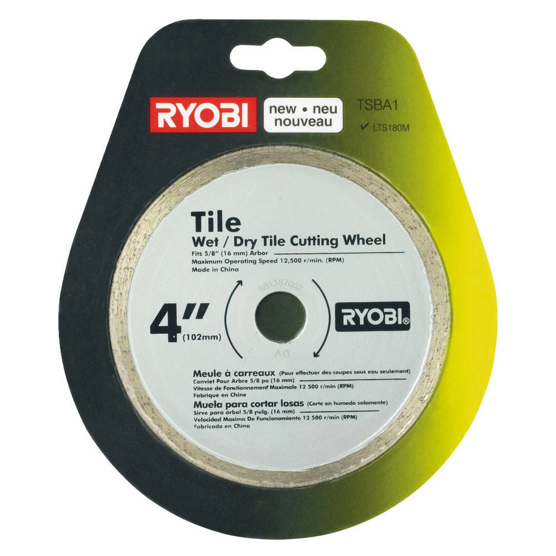 Ryobi Diamant-Trennscheibe 'TSBA1' Ø 102 mm von Ryobi