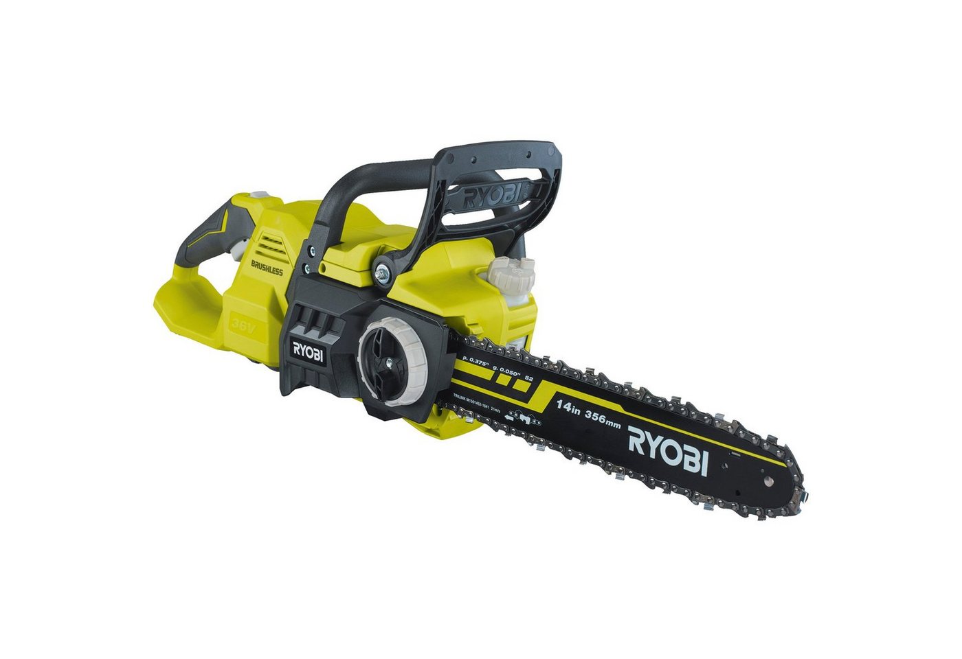 Ryobi Elektro-Kettensäge MAX POWER Akku-Kettensäge RY36CSX35A-0, 36Volt von Ryobi