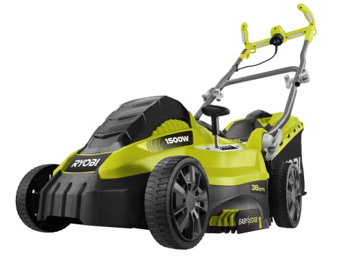 RYOBI RLM15E36H Elektro-Rasenmäher 1500 W | 36 cm Schnittbreite + Mulchkeil RYOBI RLM15E36H Elektro-Rasenmäher 1500 W | 36 cm Schnittbreite + Mulchkeil von RYOBI
