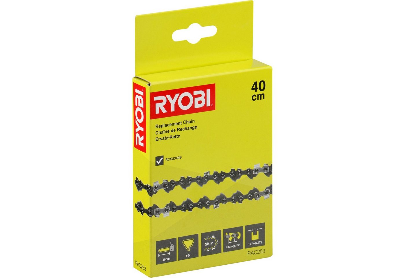 Ryobi Ersatzkette Sägekette RAC253 von Ryobi