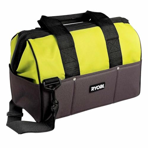 Ryobi 5132002553 Nylon Werkzeugtasche mittel Typ UTB4 Grau, Gelb von Ryobi