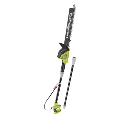 RYOBI 18V ONE+ Akku-Teleskop-Heckenschere OPT1845 (Messerlänge 45cm, 18mm Schnittstärke, 135° abwinkelbarer Schneidkopf, Schnittgeschwindigkeit 1350U/min, ohne Akku und Ladegerät) von Ryobi