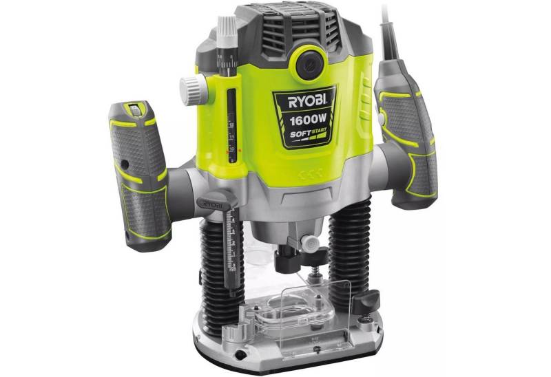 Ryobi Oberfräse Ryobi Oberfräse RRT1600-K, (1.600 Watt, Koffer) von Ryobi