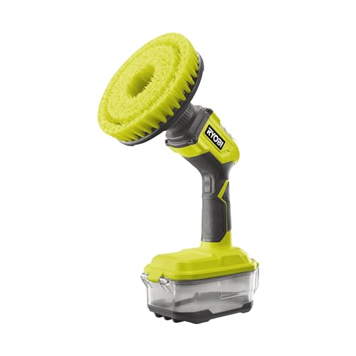 RYOBI 18 V ONE+ Akku-Reinigungsbürste R18CPS-0 (15 cm rotierender Borstenkopf, ohne Akku und Ladegerät) von Ryobi