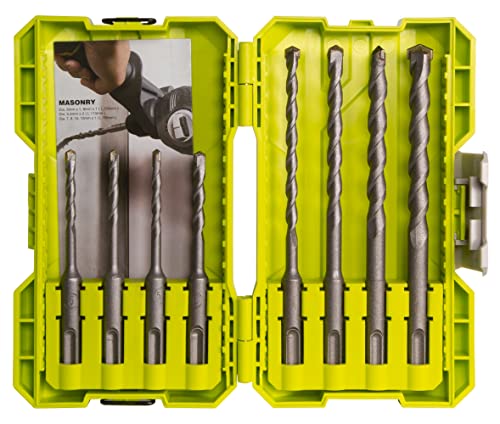 Ryobi RAK08SDS2 SDS+ Steinbohrer-Set, 8-teilig von Ryobi