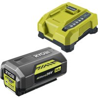Ryobi RY36BC60A-140 Akku RY36B40B 4,0 Ah Ladegerät RY36C60A 36 V MaxPower von Ryobi