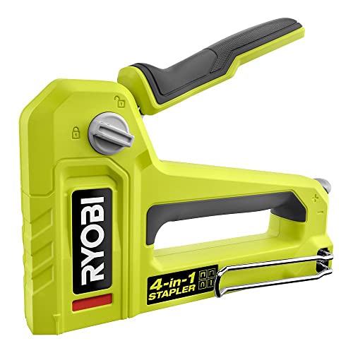 Ryobi Robustes 4-in-1-Heftgerät, Grün von Ryobi