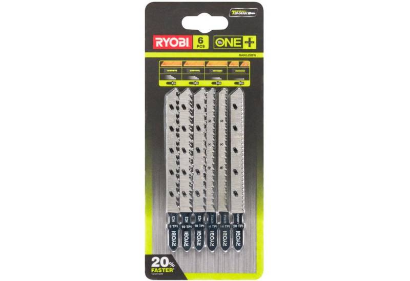 Ryobi Sägeblatt Ryobi Stichsägeblatt-Satz RAK6JSBW, 6-teilig von Ryobi