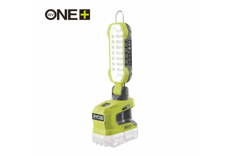 Ryobi Strahler Akku-Raumleuchte R18ALP-0 18V, Standleuchte, Werkstattleuchte, 900 Lm von Ryobi