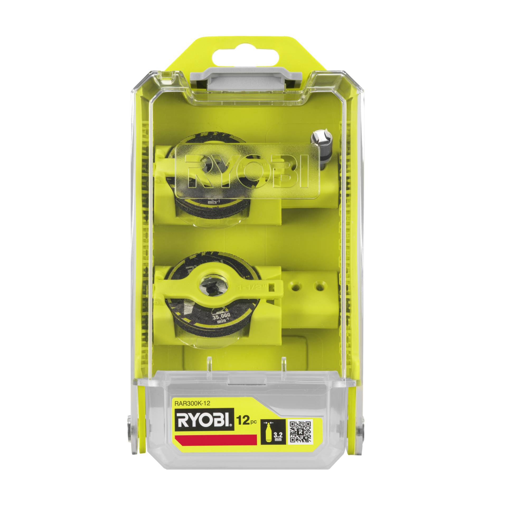 Ryobi Trennscheiben-Set 'Twist Lock' Ø 38 mm Aufspanndorn, 12-teilig Ryobi Trennscheiben-Set 'Twist Lock' Ø 38 mm Aufspanndorn, 12-teilig von Ryobi
