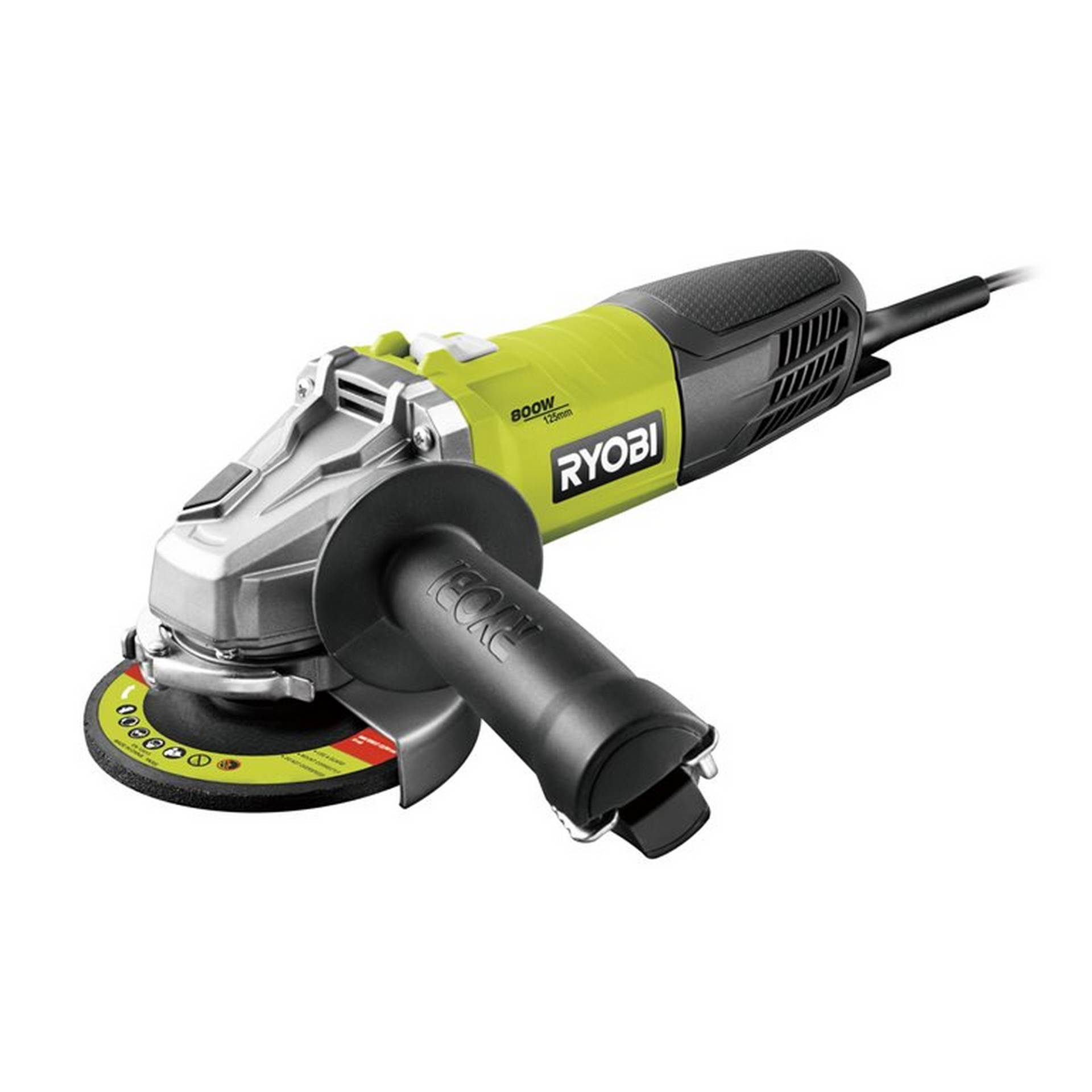 Ryobi Winkelschleifer-Set 'RAG800-125TA6' 800 W Ryobi Winkelschleifer-Set 'RAG800-125TA6' 800 W von Ryobi
