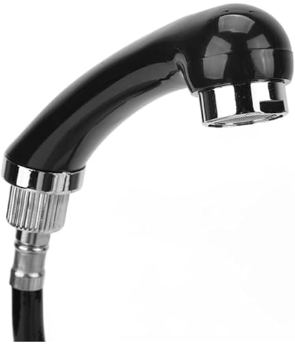 Duschkopf und Schlauch-Set, Duschkopf, Drucklose Düse, mit Schlauch, Legierung, Geeignet für professionelle Salons, Schwarz, 1 Stück Duschkopf und Schlauch-Set, Duschkopf, Drucklose Düse, mit Schlauch, Legierung, Geeignet für professionelle Salons, Schwarz, 1 Stück von Rysydant