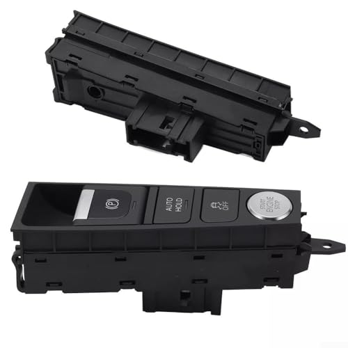 Handbremsknopfhalter Motor Start Stop Schalter passend für Passat B7 CC 3AD927137 3AD927137B Parkschlüssel Startschalter,Schwarz, Mechanisch, Automatisch, Druckknopf, Touch Handbremsknopfhalter Motor Start Stop Schalter passend für Passat B7 CC 3AD927137 3AD927137B Parkschlüssel Startschalter,Schwarz, Mechanisch, Automatisch, Druckknopf, Touch von Rysydant