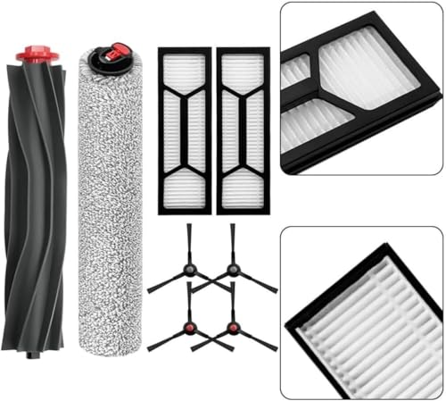 Hauptseitenbürstenfilter, 1 Hauptbürste, 1 Rollmopp, 2 Hochleistungsfilter und 4 Seitenbürsten, bietet alles für eufy S1 Pro inkl. Hauptrollenbürste und Filter Hauptseitenbürstenfilter, 1 Hauptbürste, 1 Rollmopp, 2 Hochleistungsfilter und 4 Seitenbürsten, bietet alles für eufy S1 Pro inkl. Hauptrollenbürste und Filter von Rysydant