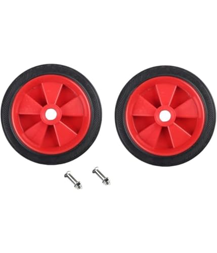 Luftkompressor Räder Universal Ersatzteile für Luftkompressor für einfache Mobilität,Luftkompressor Räder Ersatz Luftkompressor stoßfest rutschfest leise (12,7 cm) von Rysydant
