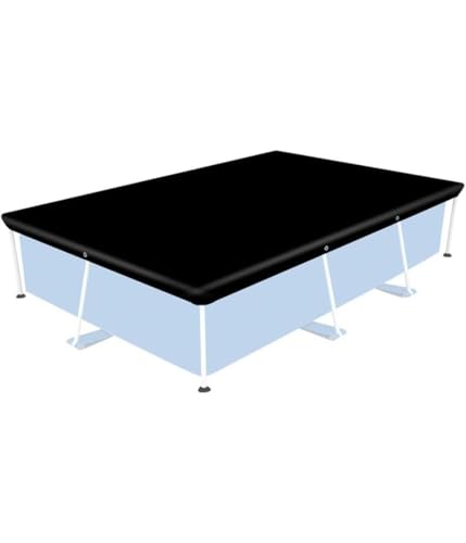 Rechteckige Poolabdeckung,Poolabdeckplane, 400 x 211 cm Pool Cover,Pool-Abdeckung,Schwimmbadabdeckung UV-Schutz für Poolwartung (300 * 200cm) von Rysydant