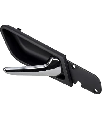 Rysydant Kunststoff Türgriff Rechts,Drückergarnitur Kurzschild für Bundbart und Profilzylinder für Mercedes Benz A-Klasse W169 & B-Klasse W245 2008-2012 (Schwarz) von Rysydant