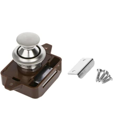 Schnappschloss Druckknopf Verriegelung für Wohnmobile Wohnwagen Schrank Schublade,Hebelverschluss Kistenverschluss Kappenschloss,15 mm-18 mm Schnappschloss Druckknopf Verriegelung für Wohnmobile Wohnwagen Schrank Schublade,Hebelverschluss Kistenverschluss Kappenschloss,15 mm-18 mm von Rysydant