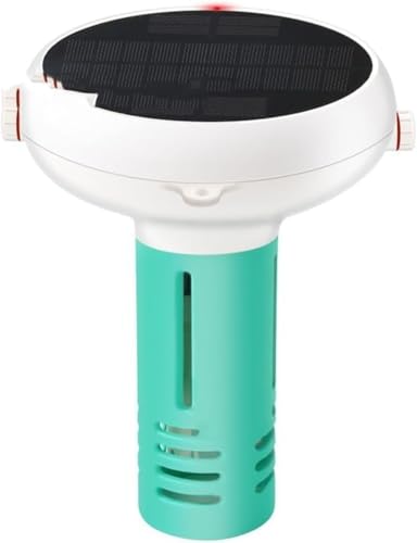 Smart Wireless Pool Wassermonitor, Digital Pooltester, 7-in-1 Solarbetriebener Tester für pH Chlor Salzgehalt ORP EC TDS Temperatur Monitor Meldung Wasseranalysator für Whirlpools Spa Smart Wireless Pool Wassermonitor, Digital Pooltester, 7-in-1 Solarbetriebener Tester für pH Chlor Salzgehalt ORP EC TDS Temperatur Monitor Meldung Wasseranalysator für Whirlpools Spa von Rysydant