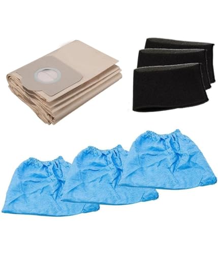Staubbeutel blau Stoffbezug Schaumstofffilter Filterset,Staubbeutel-Filterset für Nass- und Trockensauger TC-VC 1800 zum Nasssaugen und Trockensaugen Staubbeutel blau Stoffbezug Schaumstofffilter Filterset,Staubbeutel-Filterset für Nass- und Trockensauger TC-VC 1800 zum Nasssaugen und Trockensaugen von Rysydant
