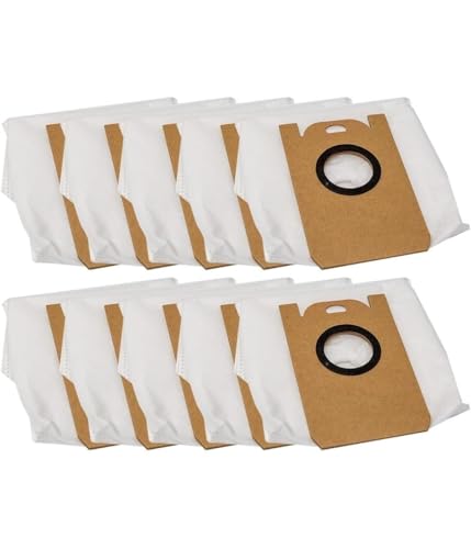 Staubsaugerbeutel, Ersatzstaubbeutel, Staubbeutel, Vliesstoff, Kompatibel mit dem R10 Roboterstaubsauger, 10 Stück Staubsaugerbeutel, Ersatzstaubbeutel, Staubbeutel, Vliesstoff, Kompatibel mit dem R10 Roboterstaubsauger, 10 Stück von Rysydant
