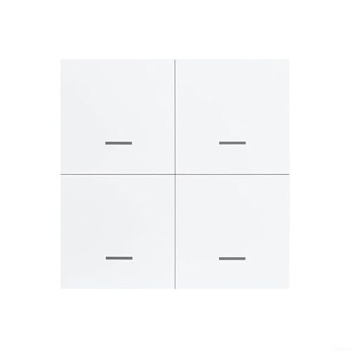 Szenenumschaltung Smart Device,Smart Home Portabler Szenenschalter, 4 Tasten Portabler Szenenschalter, Smart Home Automation, weiß von Rysydant