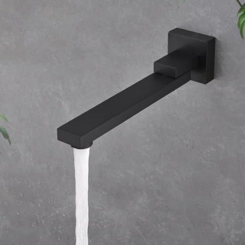 Wasserhahn Küche, Küchenarmatur Hochdruck Küchenarmatur Waschtischarmatur, Mischbatterie mit Spültischarmatur Edelstahl für das Waschbecken (Schwarz) von Rysydant