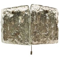 Eis Glas Wandleuchte, Wandleuchte Von Kalmar Eis Glas Wandleuchte, Wandleuchte Von Kalmar von RyszardChwastyk