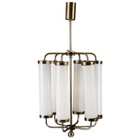 Großer Bauhaus Kronleuchter von RyszardChwastyk