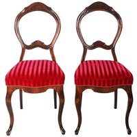Paar Mahagoni Stühle Form 1850 S Paar Mahagoni Stühle Form 1850 S von RyszardChwastyk