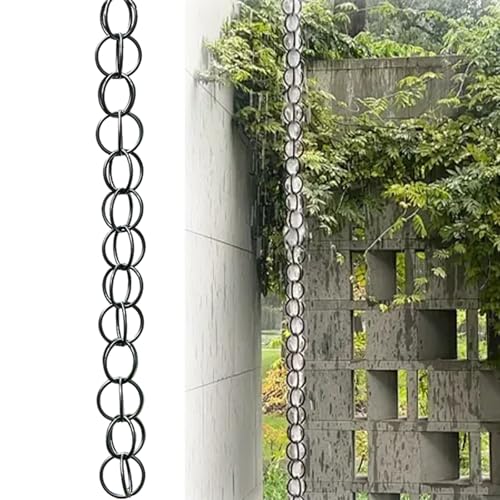Rytgdxss Regenkette Outdoor-Regenketten direkt an eine Regentonne oder EIN Reservoir angeschlossen Werden – zum Bewässern von Pflanzen oder zum Autowaschen.2m Rytgdxss Regenkette Outdoor-Regenketten direkt an eine Regentonne oder EIN Reservoir angeschlossen Werden – zum Bewässern von Pflanzen oder zum Autowaschen.2m von Rytgdxss