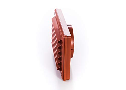 Rytons Building Products rd3flvtcbg Fly Abgeschirmtes Louvre Vent mit Spigot, terracotta von Rytons Building Products